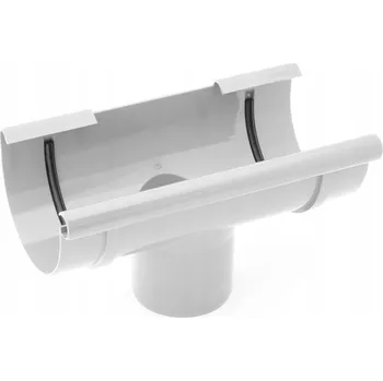 okap Sváděcí koleno Bryza 100 mm bílé