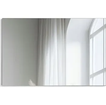 Zrcadlo Zrcadlo stříbrné obdélníkové, čtvercové bez rámu, broušené leštěné, rozměry