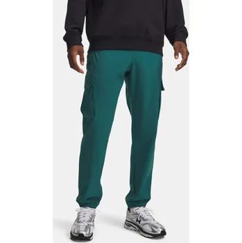 Pánské kalhoty Under Armour Pánské sportovní kalhoty UA Vibe Woven 1386558-338 Zelená MD