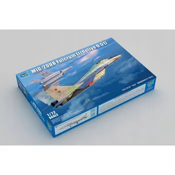 Plastikový model Model letadla MIG-29UB Fulcrum Trumpeter 01677
