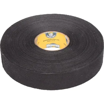 Zimní sport Textilní páska na hokej 24 mm x 46 m černá balení 1 ks