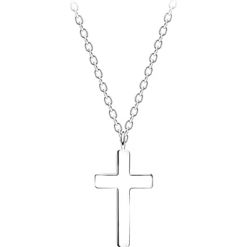 Náhrdelník Stříbrný náhrdelník s křížem