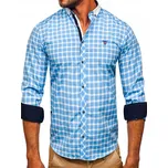 Bolf pánská košile slim střih dlouhý rukáv bavlna velikost M