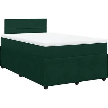 Postel Jednolůžková dřevěná postel VidaXL 120x190 cm bílá