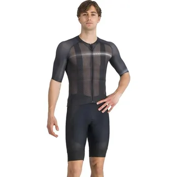 Cyklistické kalhoty Kraťasy Castelli Kraťasy Castelli A/C Bib 4525003 pánské black XXL XXL