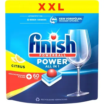 Tableta do myčky Finish Powerball tablety do myčky All-in-one 60ks Citrus