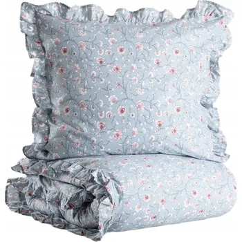 Povlečení Povlečení Julia bavlněné s volánkem 160x200 + 2*70x80 cm HOMLA