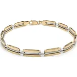 Zlatý Náramek z Kombinovaného Zlata 7010221