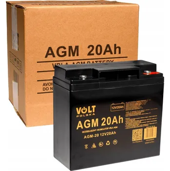 Záložní baterie Akumulátor Volt Polska 12 V 20 Ah