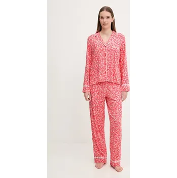 Dámské noční prádlo DKNY ženské pyžamo YI80095 oranžová 22X, vel. XS