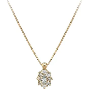 Náhrdelník Zlatý Náhrdelník se Zirkony 7040235