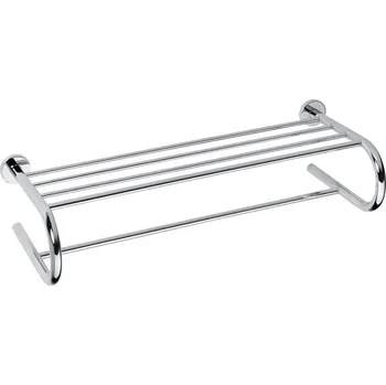 SAPHO X-ROUND E polička na ručníky U typ, 600mm, chrom (XR418)