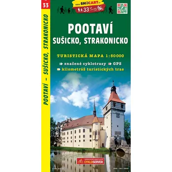 SHOCart 033 Pootaví, Sušicko, Strakonicko 1 : 50 000