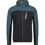 Mikina CMP Bunda CMP 31L6327 pánská antracite/petrol XL/52 XL/52