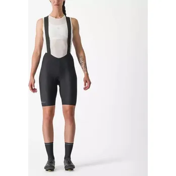 Cyklistické kalhoty Kraťasy Castelli Kraťasy Castelli Espresso Bib 4524044 dámské black L L