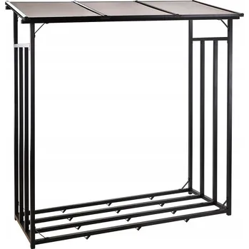 Dřevník stojan 82 x 187 x 194 cm