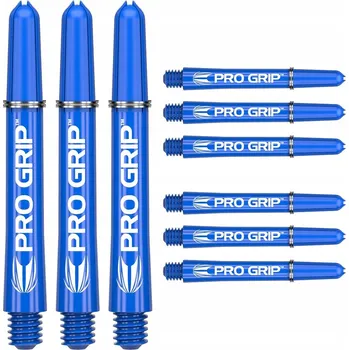 Příslušenství pro šipky Násadky Target Pro Grip Medium Blue 9 ks