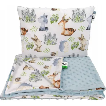 Povlečení LiLo Sada Povlečení DEKA peřinka polštář MINKY do kočárku, koše Mojžíše