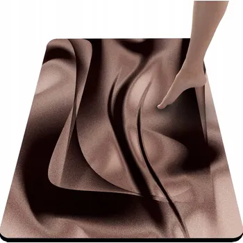 Koupelnová předložka KOUPELNOVÁ PŘEDLOŽKA XXL PROTISKLUZOVÁ RYCHLESCHNOUCÍ SAVÝ KOBEREC 50 x 80 cm