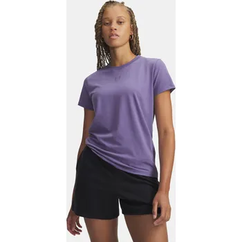 Dámské tričko Under Armour Dámské tričko UA Rival Core SS 1383648-520 Fialová XXL
