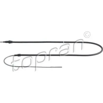 Lanko parkovací brzdy Lanovod parkovací brzdy TOPRAN 110 988