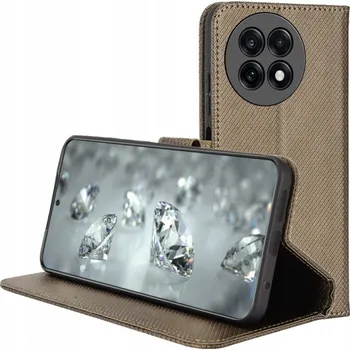 Pouzdro na mobilní telefon Flipové pouzdro BBE pro OnePlus 13R, hnědé