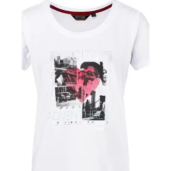 Regatta Dámské bavlněné tričko Filandra IV RWT190 bílá Velikost: 36