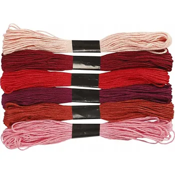 Obraz Bavlnky 6x8 m, sada Červená (červené odstíny)