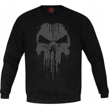 Pánská mikina MIKINA ČERNÁ PÁNSKÁ PUNISHER F38 M