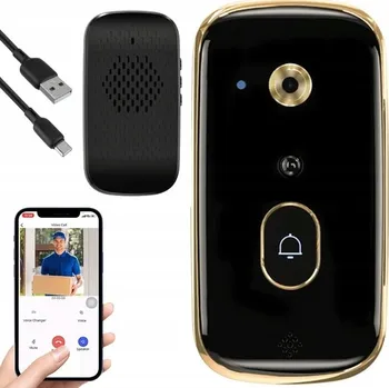 Bezpečnostní kamera BEZDRÁTOVÝ VIDEOVRÁTNÍK WIFI PRO BRANKU, VRATA, APLIKACE