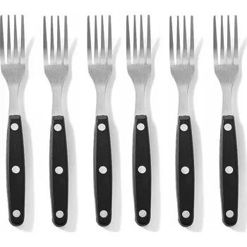 Příbor Vidličky na steaky nerezové, sada 6 ks