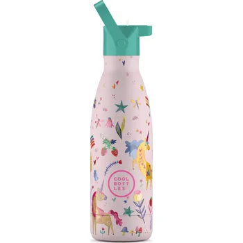 Sport Dětská nerezová termolahev 350ml Topgal Cool Bottles Kids Funny Unicorns