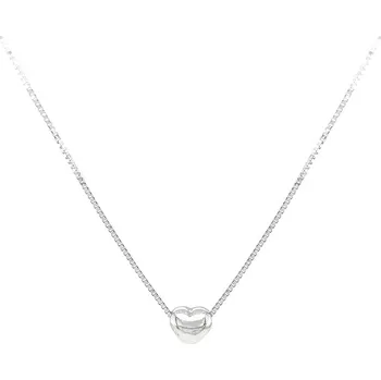 Náhrdelník Náhrdelník Srdce z Bílého Zlata 7040425