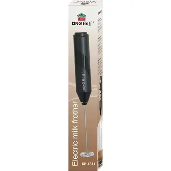 Příslušenství pro přípravu kávy Napěňovač mléka Kinghoff mini napěňovač mléka na baterie