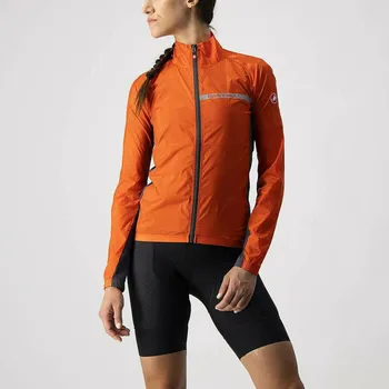 Sport Bunda Castelli Bunda Castelli Squadra Stretch 4521529 dámská fiery red/dark grey M M