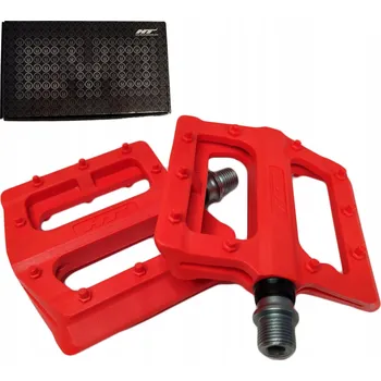 Pedál na kolo Platformové pedály HT PA12 oranžové