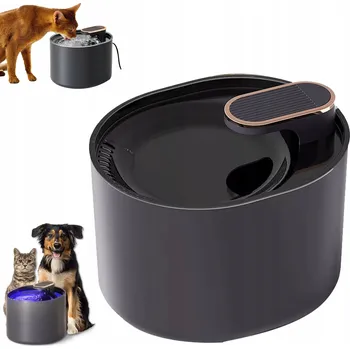 Miska pro psa INTELIGENTNÍ ZÁSOBNÍK / DÁVKOVAČ VODY 3L PRO KOČKY, TICHÉ ČERPADLO S LED PODSVÍCENÍM