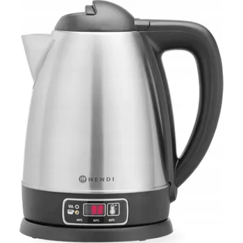 Rychlovarná konvice Elektrická konvice Hendi 1015824 1800 W 1,8 l stříbrná/šedá