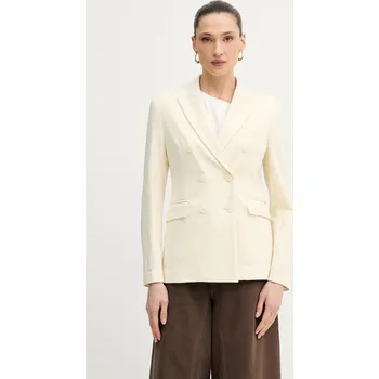 Dámské sako Silvian Heach dvouřadé sako ženské FATISE GPP26061GC béžová 01X, vel. 40
