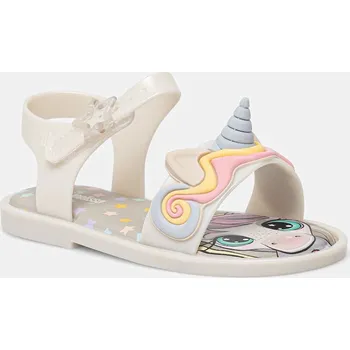 Dívčí sandály Melissa sandály s otevřenou patou dětské MAR SANDAL UNI BB M.37827 béžová 80X, EUR 24