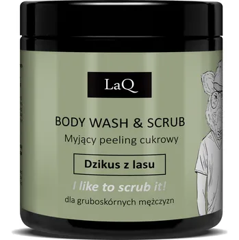 Tělový peeling LaQ Dzikus z lesa 220 g cukrový peeling