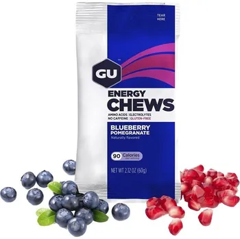 Doplněk stravy Bonbony GU Energy Chews 60g blueberry/pomegranate