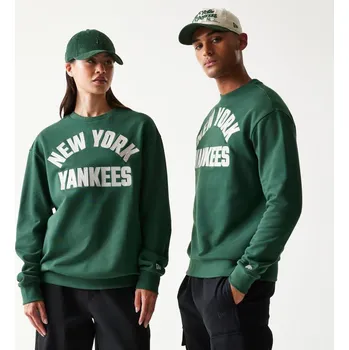 Pánská móda Mikina New Era - MLB Graphic Oversized Crewneck - NY Yankees - Cilantro Green velikost XXL