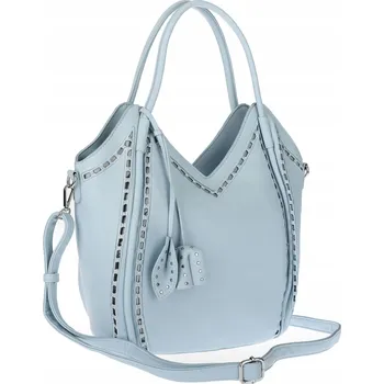Dámská Kabelka kufřík shopper italská Maria C prostorná MC602 modrá