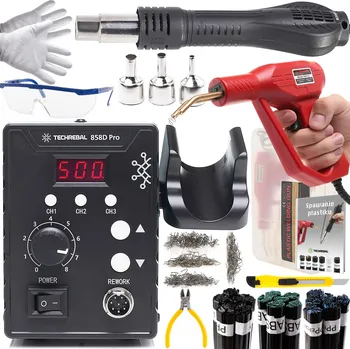 Svářečka Svářečka plastů Techrebal 700W 100-500 °C se 3 tryskami