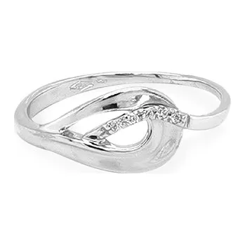 Prsten Zlatý Prsten se Zirkony 7131304