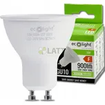 ECOLIGHT LED žárovka GU10 - 10W - 900lm - teplá bílá