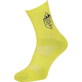 Ponožky Silvini Ponožky Silvini Bevera UA1659 lime/black 45-47 45-47