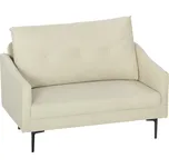 Dvoumístná pohovka | krémově bílá