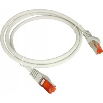 Síťový kabel Patch-cord S/FTP kat.6A LSOH 0.25m šedý ALANTEC